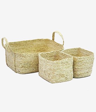 Natural Corn Basket                     